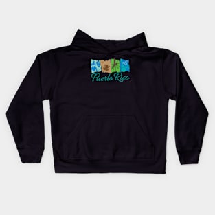 Our Boricua Symbols Kids Hoodie